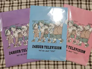 24시간 TV 명탐정 코난 클리어 파일 3종 세트
