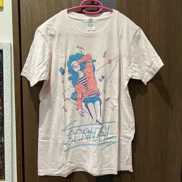 SCANDAL 아트 티셔츠 M 사이즈 핑크