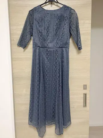 결혼식 경사 드레스 L 사이즈 블루
