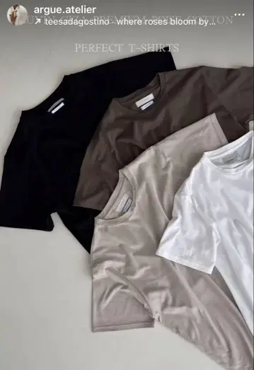 새상품 argue SUVINGIZA 티셔츠 olive brown