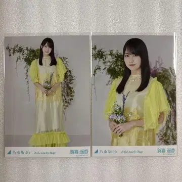 노기자카46 카키 하야카 세미 컴프 브로마이드 B