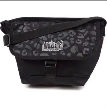 Manhattan Portage 메신저 백 레오파드