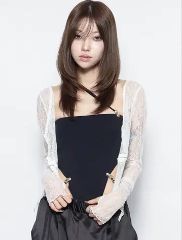 THEREDTHREAD S split lace tops White
