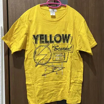 YELLOW SCANDAL TOUR 2016 티셔츠 M