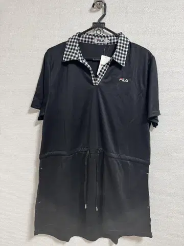 FILA 골프웨어 3L 사이즈 깅엄 체크