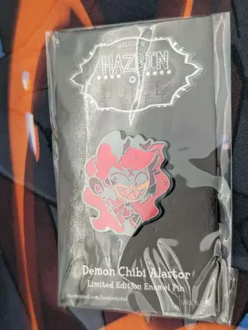 Hazbinhotel Demon Chiei Alastor 핀 배지