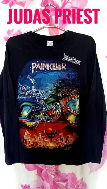 Judas Priest Painkiller 롱 T