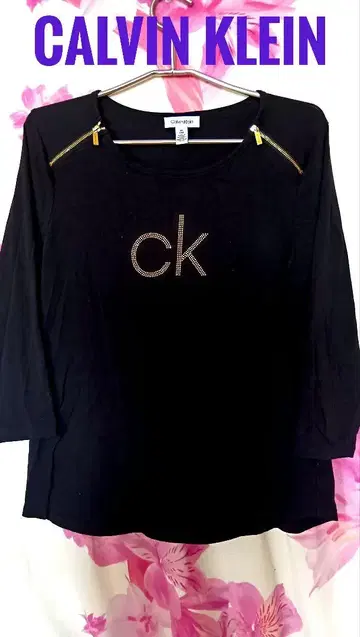Calvin Klein 큐빅 긴팔 티셔츠 M