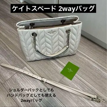 kate spade 케이트 스페이드 2way 백 화이트 핑크