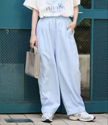 freaks store SUMMERCOOL 턱 커브 이지 팬츠