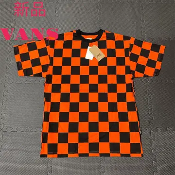 새상품 VANS 체커 패턴 티셔츠