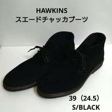 HAWKINS 스웨이드 처카 부츠 39 (24.5) S/BLACK