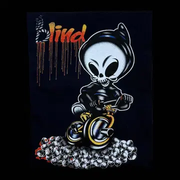 00s Y2K Blind Skateboards 블라인드 티셔츠 스컬