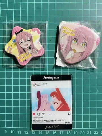 봇치 더 록! 고토 히토리 캔뱃지
