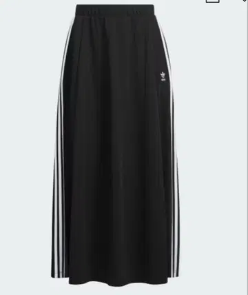 아디다스 오리지널 롱 스커트 블랙