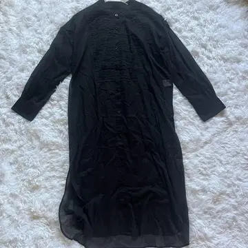 MICHEL KLEIN 셔츠 원피스 M 무릎 기장 코튼 이토킨