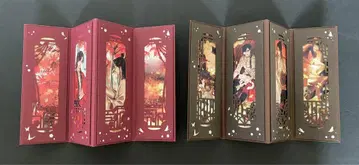 천관사복 병풍 책갈피