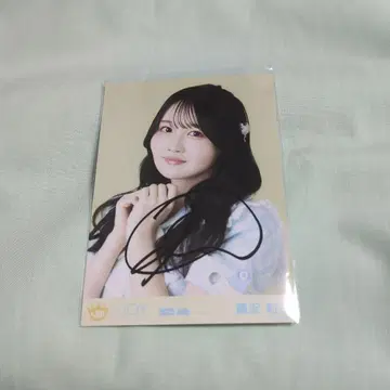 니아 조이 블루 하와이 레몬 후지사와 리코 자필 브로마이드 요리