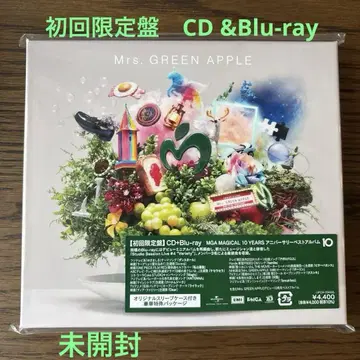 Mrs. GREEN APPLE 10 초회 한정판 CD+Blu-Ray