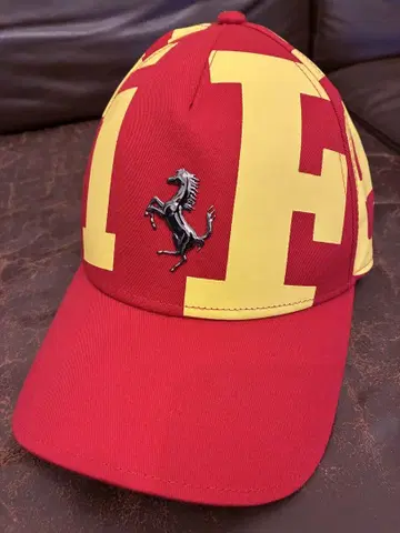 Ferrari 야구 모자 빨간색 노랑 11