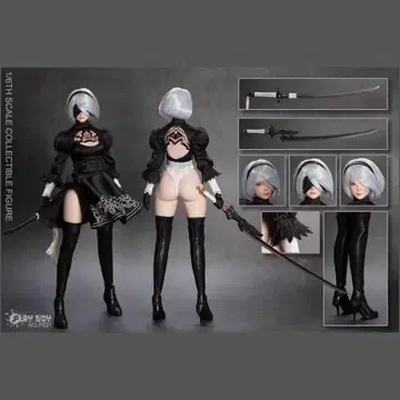 PLAYTOY 1/6 2B 니어 오토마타 안구 가동 액션 인형