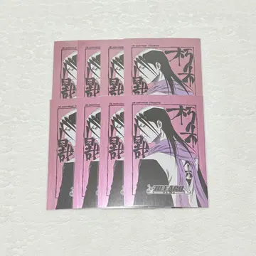 BLEACH 문짝 그림 엽서 쿠치키 뱌쿠야