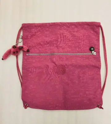 [새상품급] Kipling 키플링 냅색 마젠타 대용량 참 포함