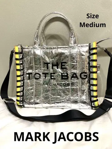 MARC JACOBS THE TOTE BAG 실버