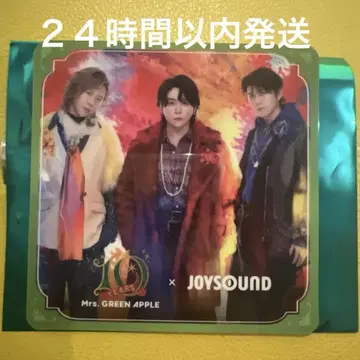 Mrs. GREEN APPLE 라운드 원 콜라보 오리지널 코스터