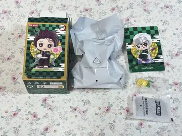귀멸의 칼날 팝 마트 생일 꽃 우즈이 텐겐