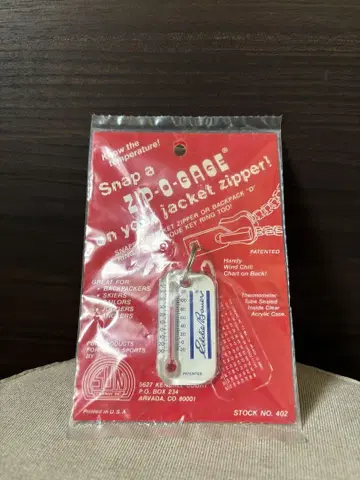 Eddie Bauer 에디바우어 ZIP-O-GAGE 온도계
