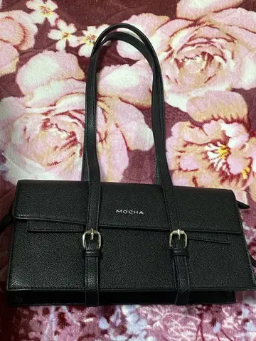 MOCHA 블랙 숄더백