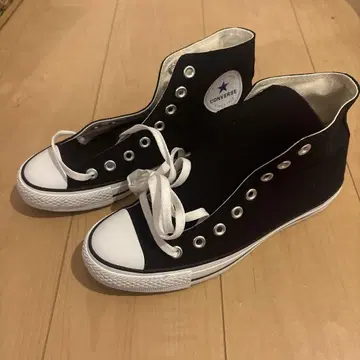 컨버스 컨버스 ALL STAR 하이컷 블랙 25cm 미사용