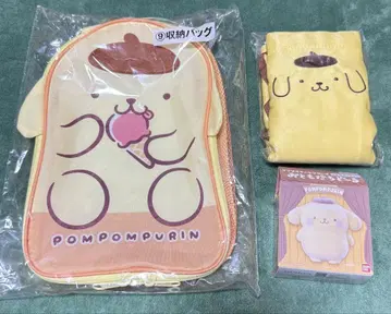 산리오 폼폼푸딩 수납 백 토트백 오모다치 인형