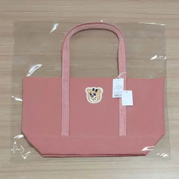 미개봉 올드 테디 걸 와펜 토트백 핑크 빅 사이즈
