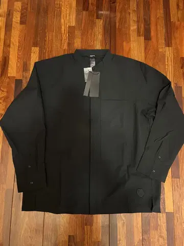 택 포함 새상품 LI-NING 스탠드 카라 셔츠 자켓 2XL 블랙