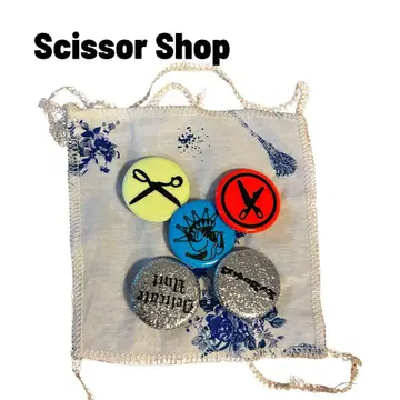 Scissor Shop MURAYAMA twoness 미도리카와 배지