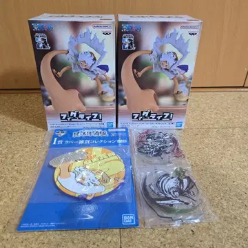 원피스 피그라이프! 니카 루피 x 2 & 제일복권 하위상 세트 묶음 판매