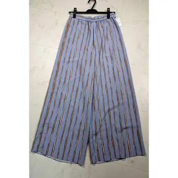 60% OFF 썸머 세일 떨이 정가 17000엔 스트라이프 패턴 팬츠