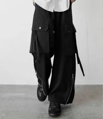 CasperJohn 카고 팬츠 블랙 M 사이즈