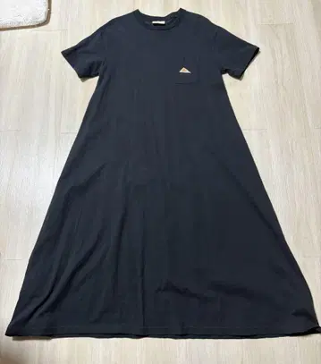 KELTY 켈티 루즈 실루엣 롱 원피스 블랙