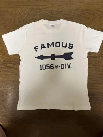 미사용 세타가야 베이스 도코로 죠지 FAMOUS 티셔츠