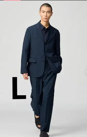 UNIQLOC 감동 턱 팬츠 L