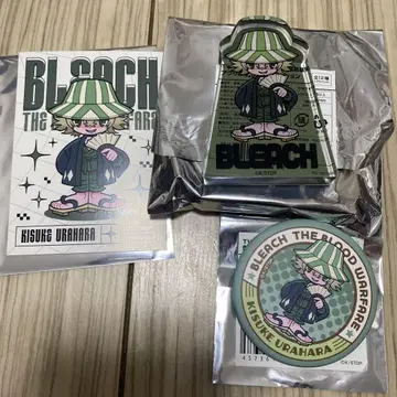 BLEACH 블리치 우라하라 키스케 메디코스 아크릴 블록 카드 캔뱃지