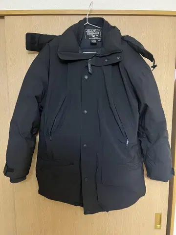 Eddie Bauer 블랙 다운 자켓 S/P