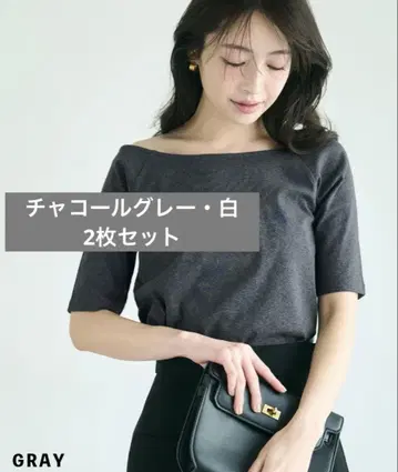 basement online 세미 오프숄더 티셔츠