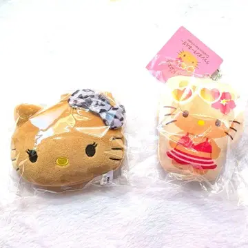 일광화상 키티 봉제 인형 거울 쿠션 키링