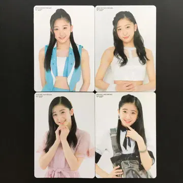 츠바키 팩토리 아키야마 마오 트레이딩 카드 4매 세트