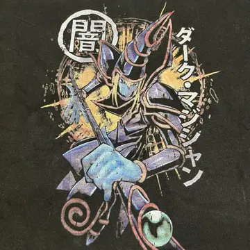 유희왕 다크 매지션 블랙 매지션 티셔츠 YU-GI-OH!