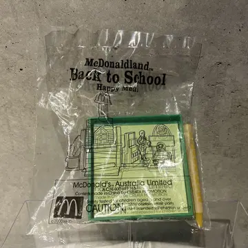 맥도날드 Back to School 미개봉 호주 2000년